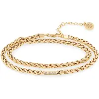 Tommy Hilfiger Bracciale Doppio Placcato Oro — Bracciale