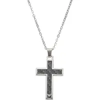 Emporio Armani Colar 'EGS1705040' antracite / prata