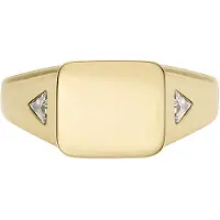 Fossil Anello Acciaio Oro Ellis Jf04791710 Circuito 57mm — Anello
