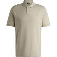 BOSS para homem. 50520109 Pólo interlock bege (XL), Casual, Algodão, Manga curta
