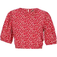 Nelice Blusa 'Fashion Look' vermelho / preto / branco