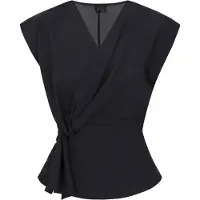 Dreimaster Klassik Blusa 'Classic Look' preto