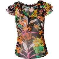 KOROSHI Blusa mistura de cores / preto