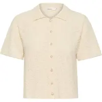 Karen by Simonsen Casaco de malha 'Nice ' offwhite