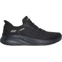 SKECHERS para mulher. 117504 Tênis Slip-ins: BOBS Sport Squad Chaos preto (41), 3 a 5cm, Cordão, Casual