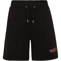 FILA Calças 'LAMSWAARDE' rosa claro / preto