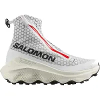 Salomon - Sapatilhas trail - S/Lab Ultra White / Fiery Red / Vanilla Ice para Unissexo - Uld - Tamanho 39 1/3 - Vermelho