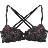 LASCANA Soutien bege / preto