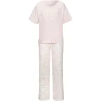 s.Oliver Pijama cor-de-rosa / branco