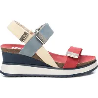 Xti para mulher. 14282203-NAVY Sandálias 142822 multicoloridas (40), 5 a 8cm, Velcro, Casual