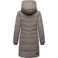MARIKOO Sobretudo de inverno 'Natsukoo XVI' taupe