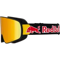Red Bull Spect Eyewear - Máscaras ski - Rush Black - Orange With Red Mirror para Unissexo - Preto