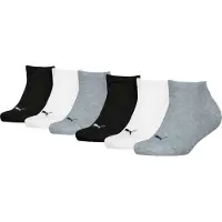Puma Meias acinzentado / preto / branco