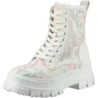 Buffalo Botim com fivela 'Aspha Rld' azul claro / amarelo claro / cor-de-rosa / branco