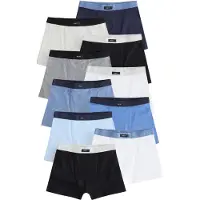 Next Cueca azul / cinzento / preto / branco