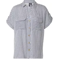Vero Moda Camisa De Manga Curta Bumpy