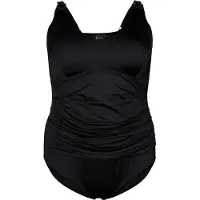 Swim By Zizzi Fato de banho 'Senya' preto