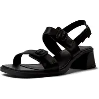 Camper Sandálias com tiras 'Kora' preto