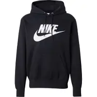 Nike Sweatshirt 'CLUB' preto / branco