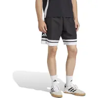 Adidas Calças de desporto 'Squadra 25 Downtime' preto / branco