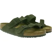 Birkenstock - Sandálias e chinelos - Arizona LEVE Regular Thyme para Unissexo - Tamanho 44 - Verde