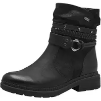 Jana Botas pelo tornozelo preto