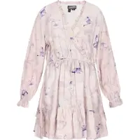 Dreimaster Vestido bege / navy / roxo pastel
