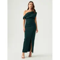 BWLDR Vestido de festa 'RHODIA' verde escuro