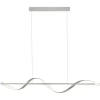 Paul Neuhaus Luminária suspensa Paul Neuhaus Q-Swing LED, aço