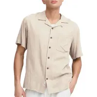 !Solid Camisa ' SDPABLO ' bege