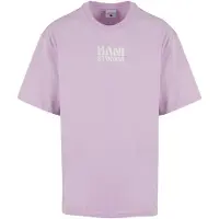 Karl kani Camisa roxo / branco