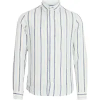 Casual Friday Camisa ' CFDYLAN striped ' azul / branco