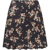 LASCANA Saia bege / laranja / preto