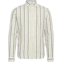 Casual Friday Camisa ' CFDYLAN striped ' taupe