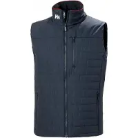 Helly Hansen para homem. 30377 Colete isolante Crew Insulator azul-marinho (3XL), Casual, Poliéster