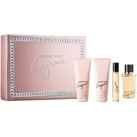 Michael Kors - Lindo! Conjunto de presente EDP 100 ml, loção corporal 100 ml, gel de banho 100 ml e miniatura EDP 10 ml