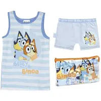 Bluey Pijama Sem Mangas Bluey