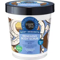 Organic Scrub corpo rivitalizzante Shop Body Desserts Coconut Bite Sugar Sorbet 450 ml