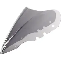 MRA Para-brisas de corrida cinza fumo c. ABE FZR 1000 EXUP 94-95 ABE