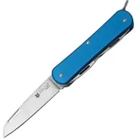 FOX Vulpis 4-Tools FX-VP130-S4SB, N690Co, Aluminium Sky Blue, canivete suiço