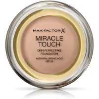 Max Factor Miracle Touch Skin Perfecting Foundation 045-warm almond