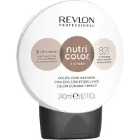 Revlon Nutri Color Filters Toning 821 Bege Coloração Semipermanente Prata 240ml