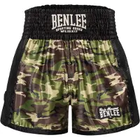 Benlee Calças de desporto 'Hinkley' castanho / verde / preto / branco