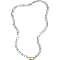 Diesel Colar ouro / prata