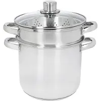 Kitchencraft Caçarola Pasta With Steamer Insert Italian