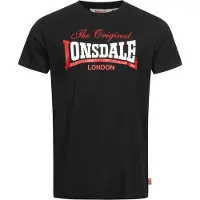 Lonsdale Camisa 'Aldingham' vermelho / preto / branco