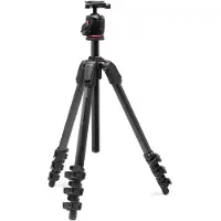 Manfrotto 055xpro As Kit De Tripé De Fibra De Carbono Com Cabeça De Bola