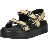 Steve madden Sandália 'Bigmona' champanhe / preto