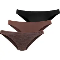 LASCANA Cueca chocolate / preto