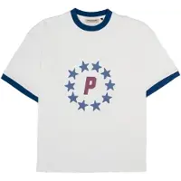 Prohibited Camisa 'Stars Contrast' azul / offwhite
